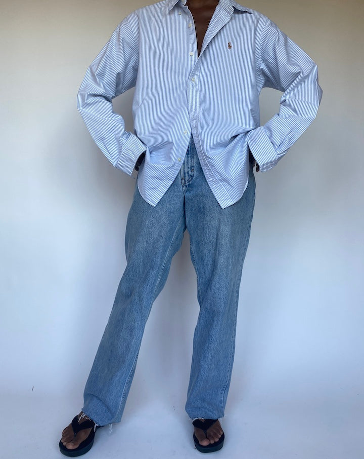 VINTAGE STRIPED RALPH LAUREN SHIRT 1316