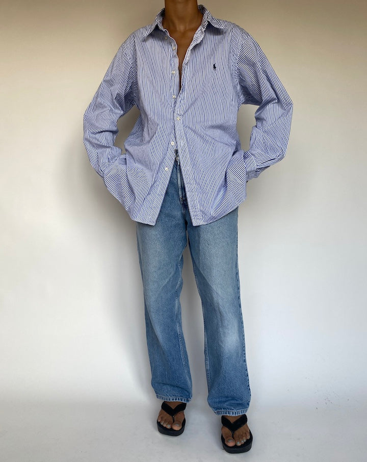 VINTAGE STRIPED RALPH LAUREN SHIRT 1355