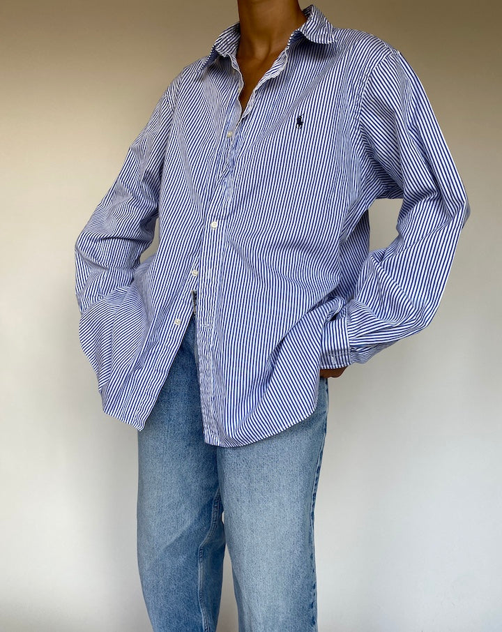 VINTAGE STRIPED RALPH LAUREN SHIRT 1355