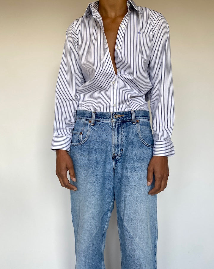 VINTAGE STRIPED RALPH LAUREN SHIRT 1357