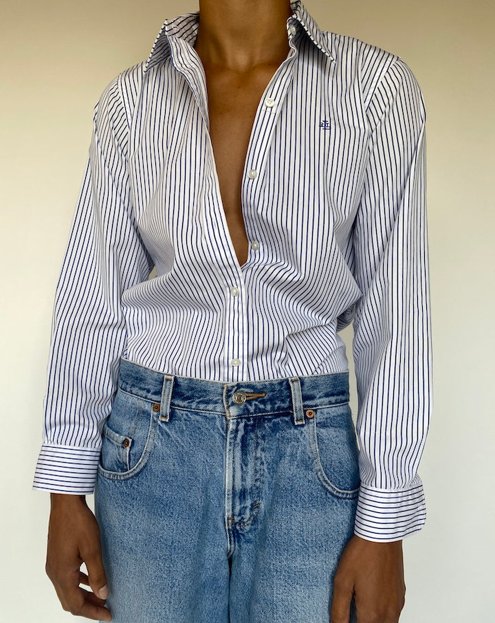 VINTAGE STRIPED RALPH LAUREN SHIRT 1357