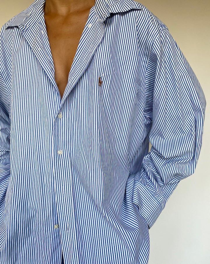 VINTAGE STRIPED RALPH LAUREN SHIRT 1358