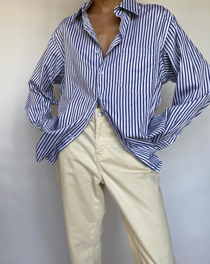 VINTAGE STRIPED SHIRT 615-4