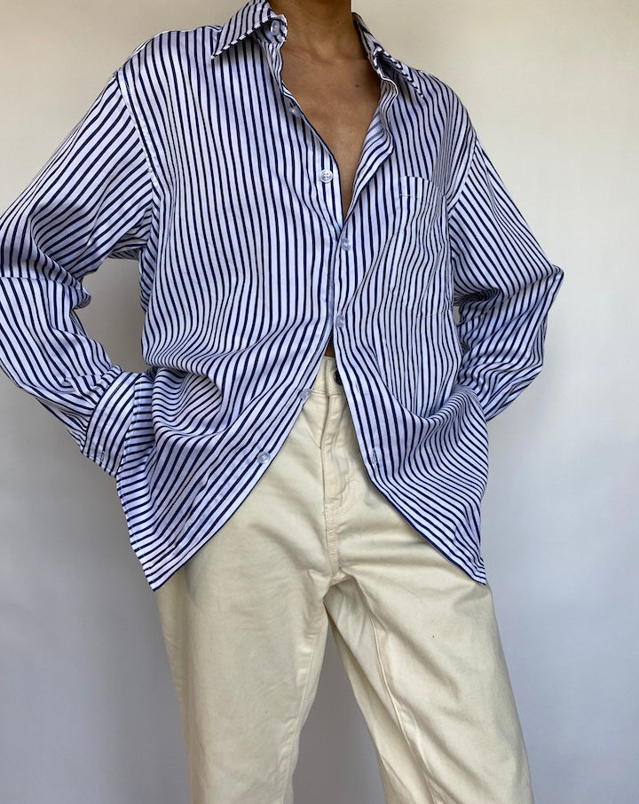 VINTAGE STRIPED SHIRT 615-5