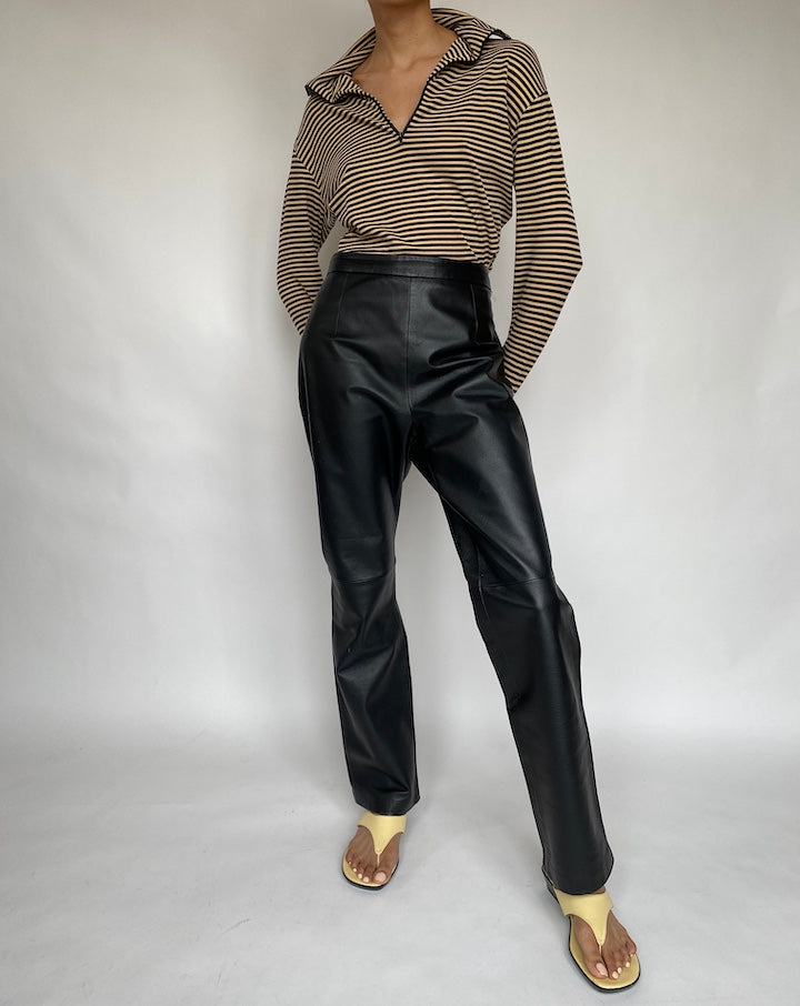 VINTAGE STRIPED TURTLENECK 655