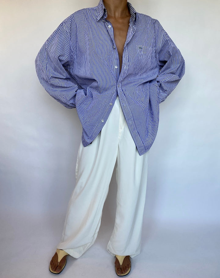 VINTAGE TOMMY HILFIGER STRIPED SHIRT 679