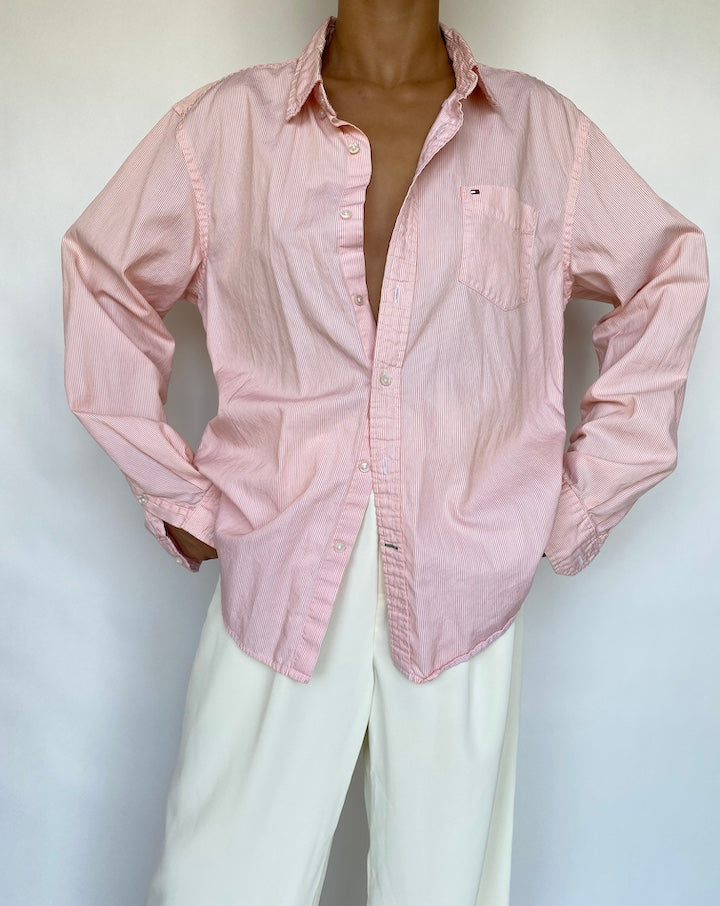 VINTAGE TOMMY HILFIGER STRIPED SHIRT 770-4