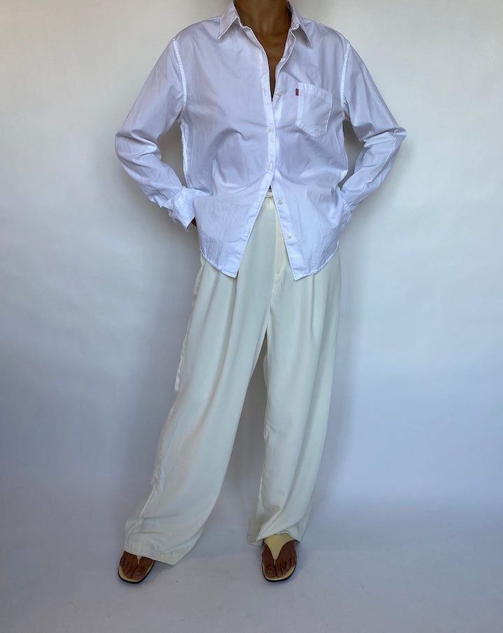 VINTAGE WHITE LEVIS SHIRT 683