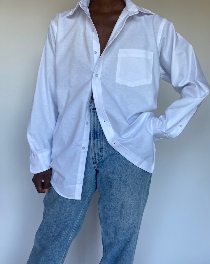 VINTAGE WHITE SHIRT 1308-2