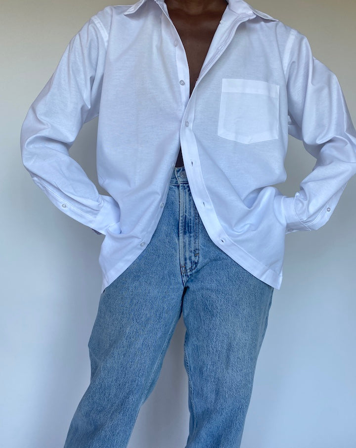 VINTAGE WHITE SHIRT 1308