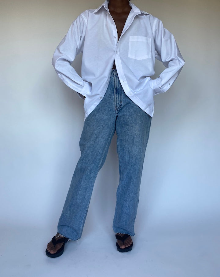 VINTAGE WHITE SHIRT 1308