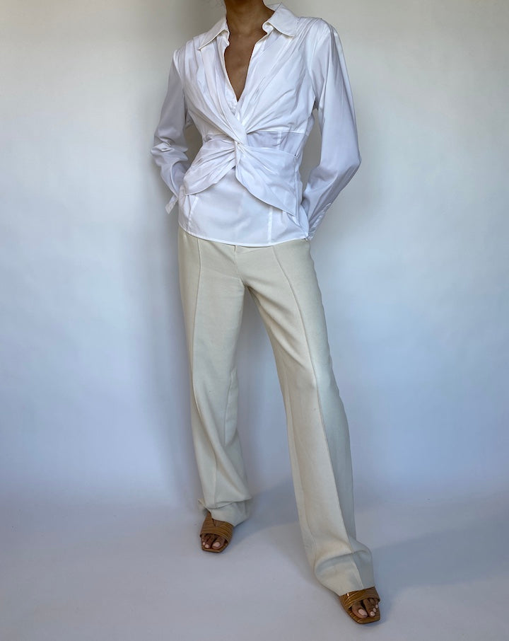 VINTAGE WHITE SHIRT 577