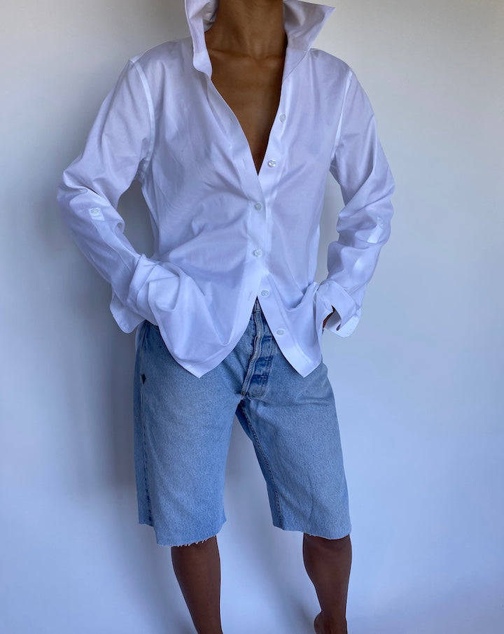 VINTAGE WHITE SHIRT 921-2