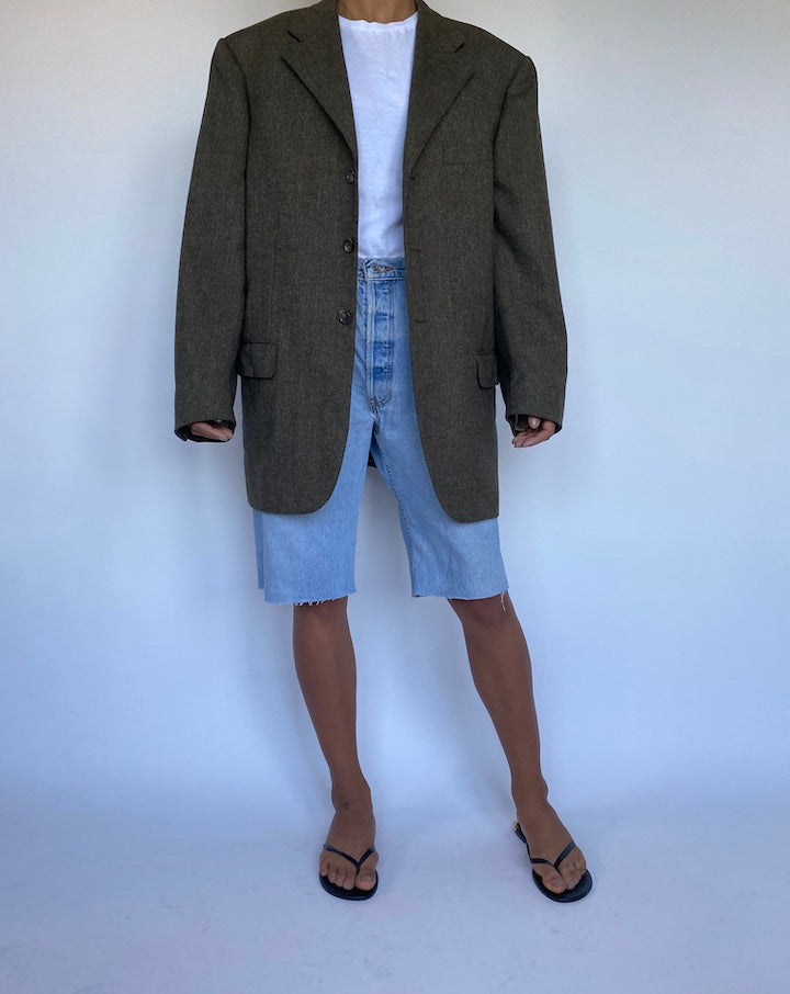 VINTAGE WOOL BLAZER 908-3