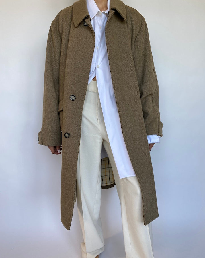 VINTAGE WOOL MIX COAT 569-7