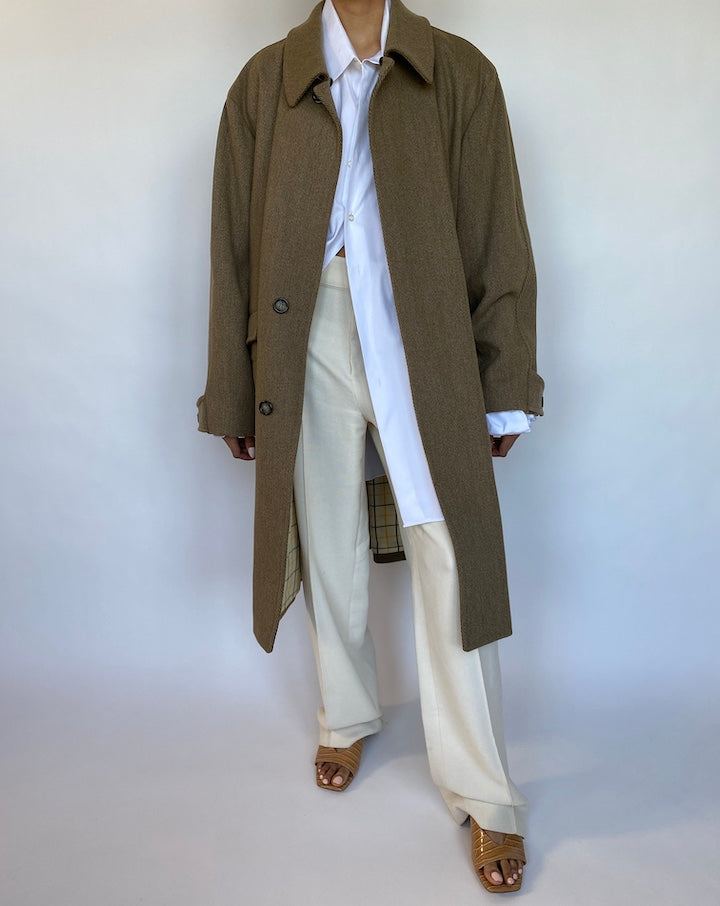 VINTAGE WOOL MIX COAT 569