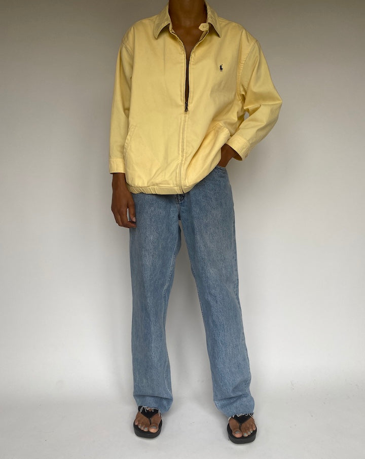 VINTAGE YELLOW RALPH LAUREN JACKET 1274