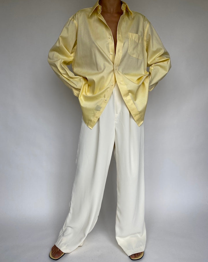 VINTAGE YELLOW RALPH LAUREN SHIRT 734