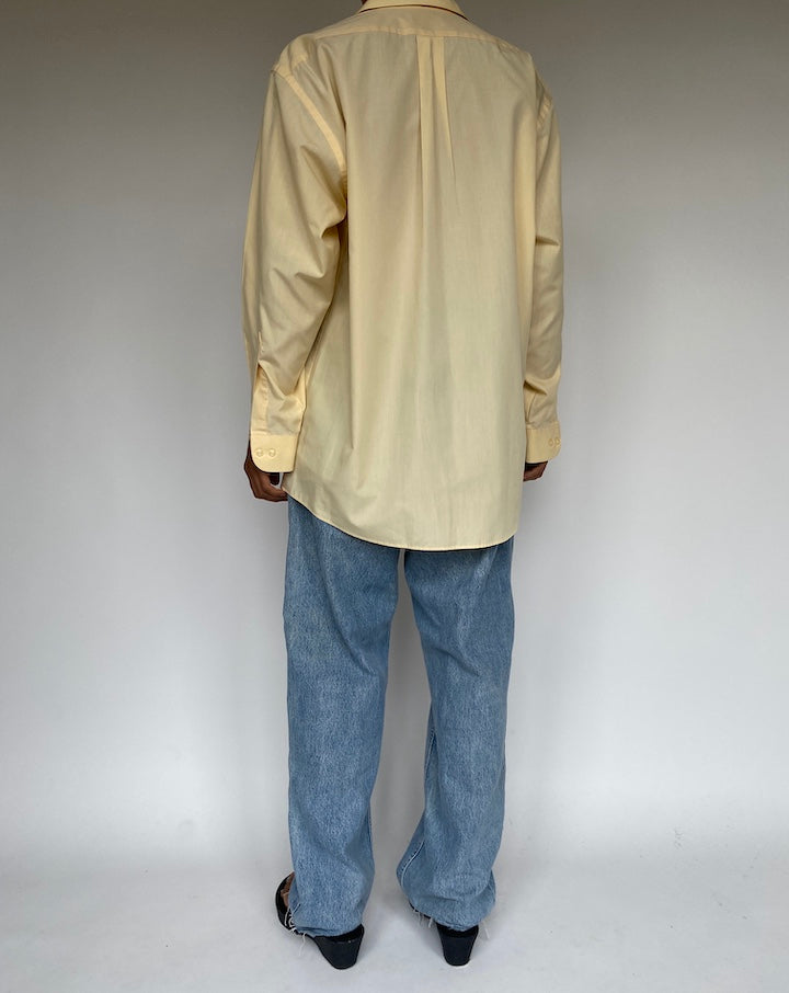 VINTAGE YELLOW SHIRT 1272-2