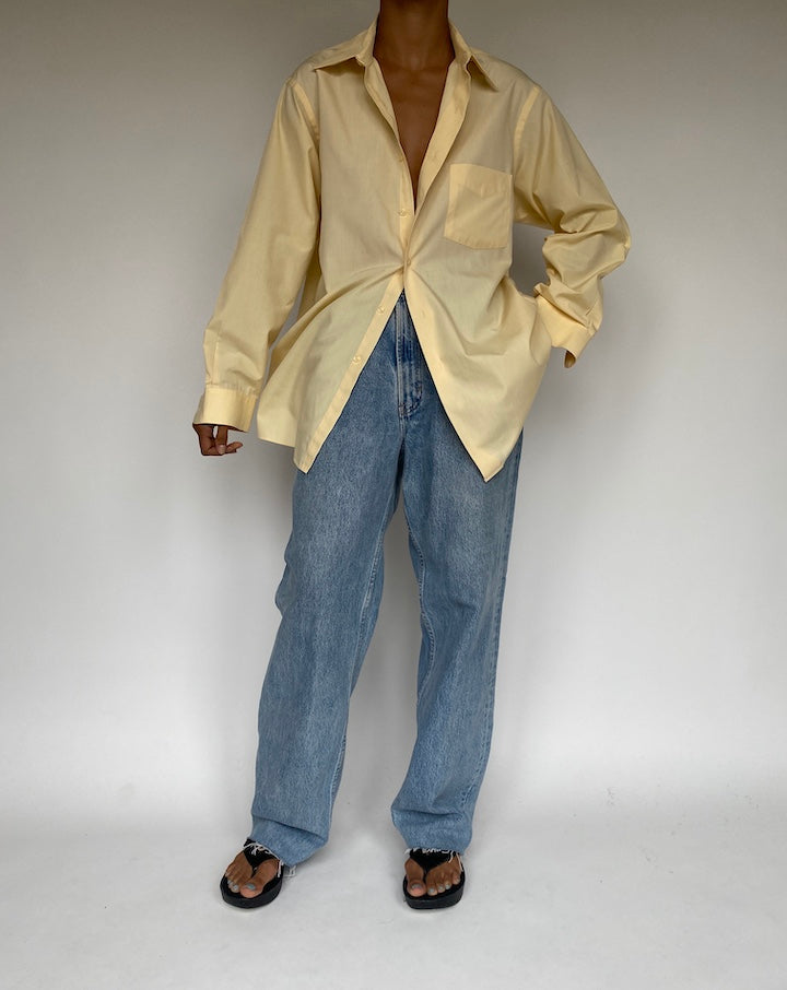 VINTAGE YELLOW SHIRT 1272-4