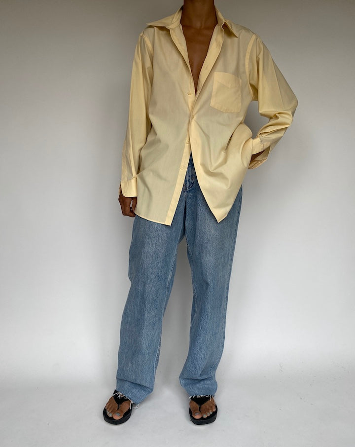 VINTAGE YELLOW SHIRT 1272