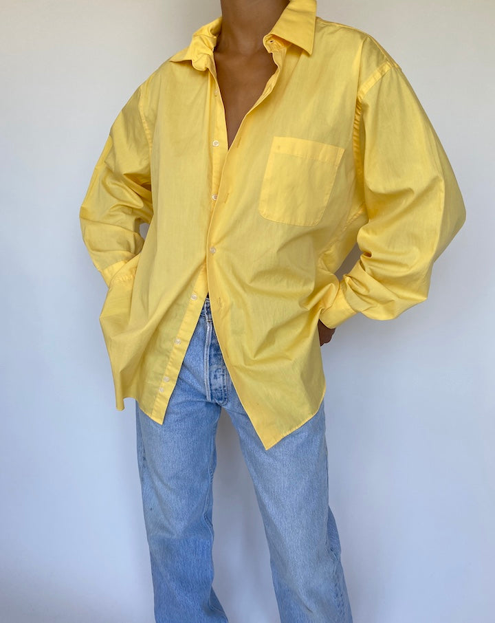 VINTAGE YELLOW SHIRT 998