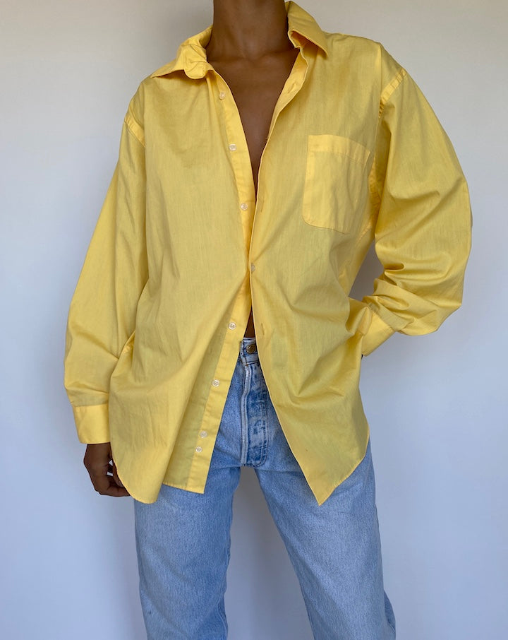 VINTAGE YELLOW SHIRT 998