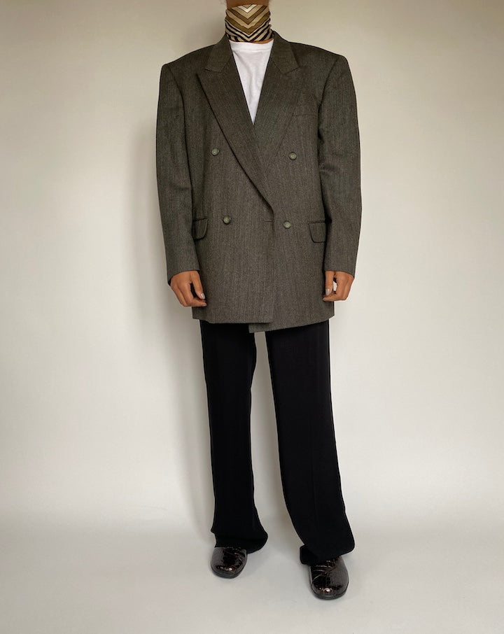 VINTAGE DOUBLE BREASTED BLAZER 2158