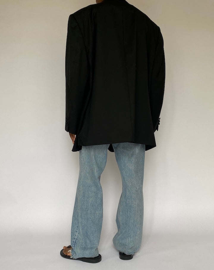 VINTAGE BLACK BLAZER 5035