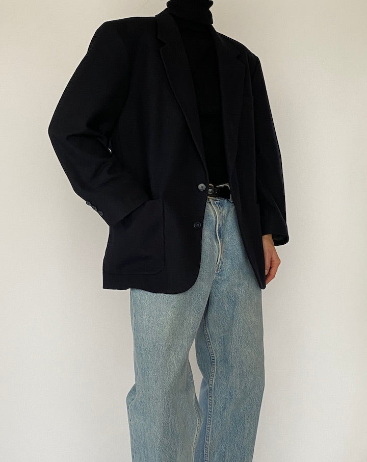 Vintage Navy Blazer 5290