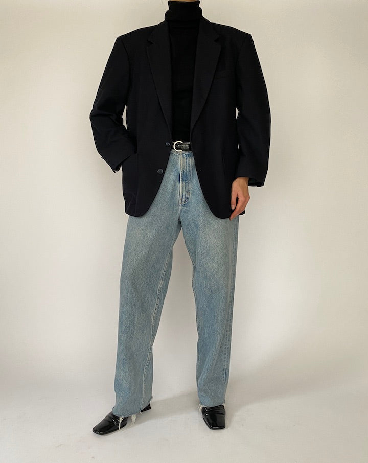 Vintage Navy Blazer 5290