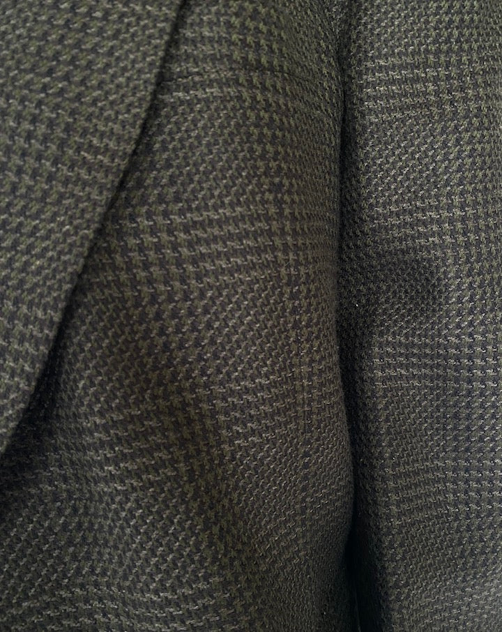 Vintage Brown Wool Blazer 5325