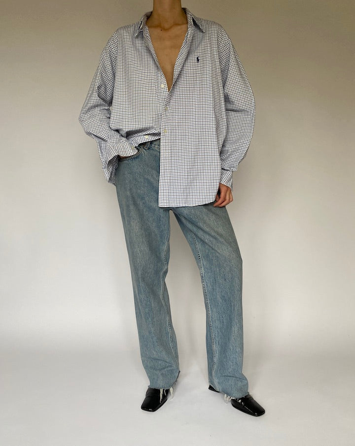 Vintage Oversized Checked Ralph Lauren Shirt 5340