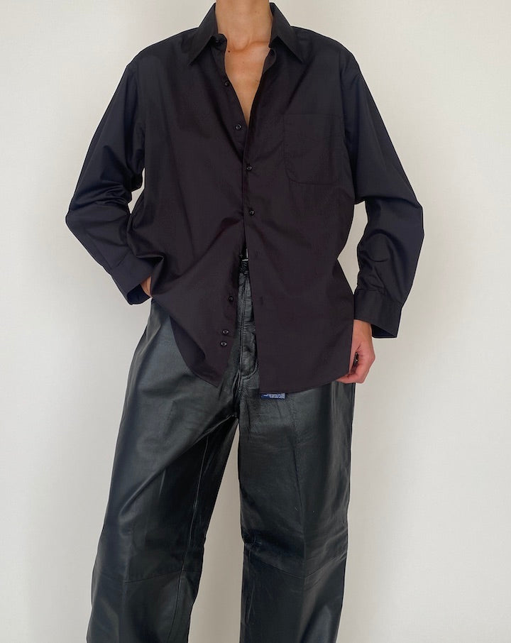 Vintage Black Shirt 5256
