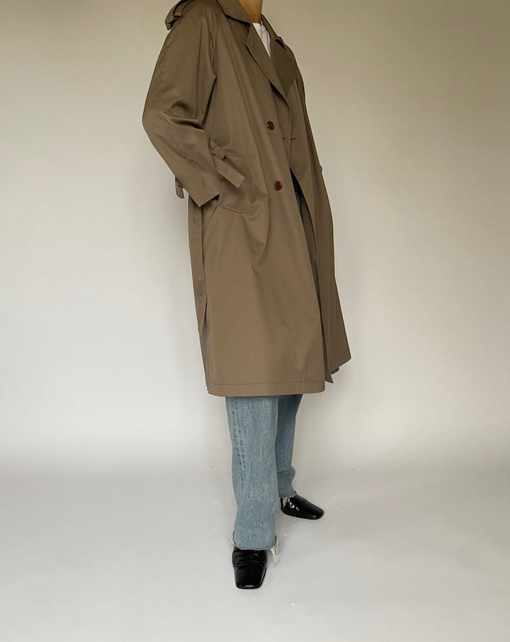 Vintage Beige Trench Coat 5139