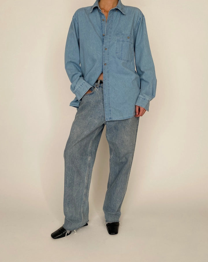 Vintage Wrangler Denim Shirt 5257