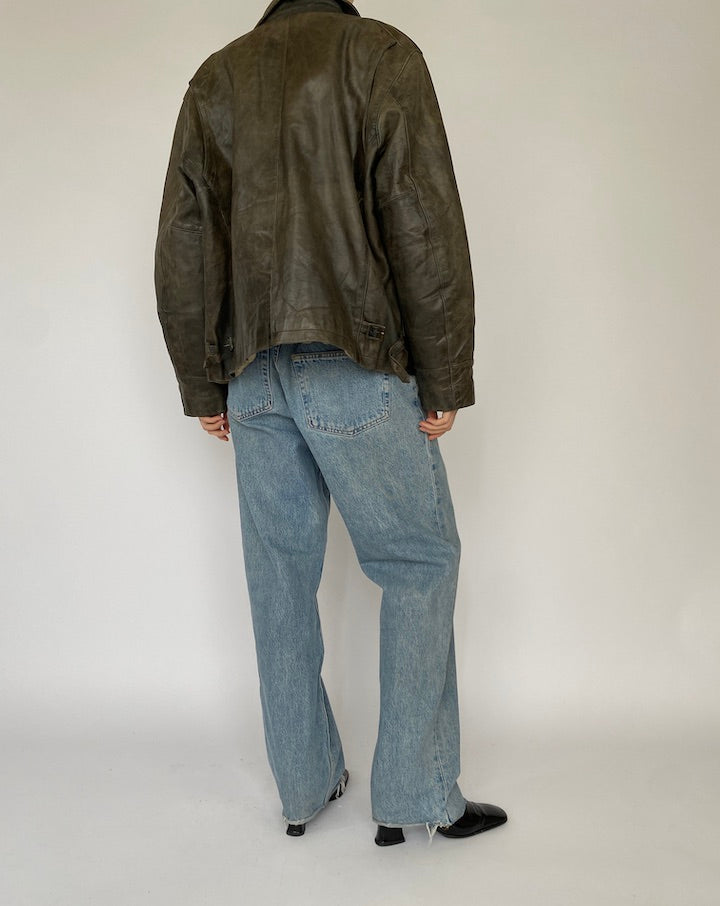 Vintage Leather Jacket 5369