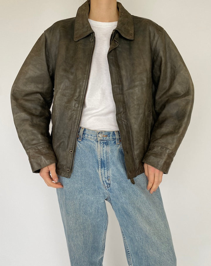 Vintage Leather Jacket 5369
