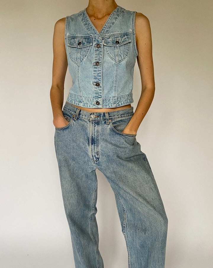 Vintage Levis Denim Vest 4231