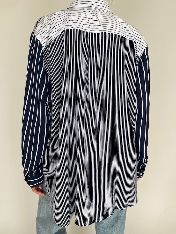 Vintage pinstriped Ralph Lauren shirt 5674
