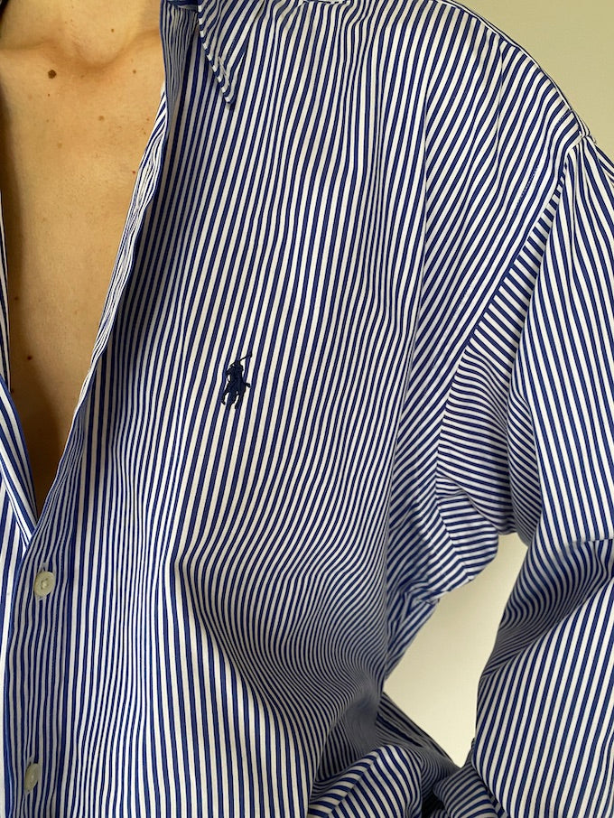Vintage oversized striped Ralph Lauren shirt 5633