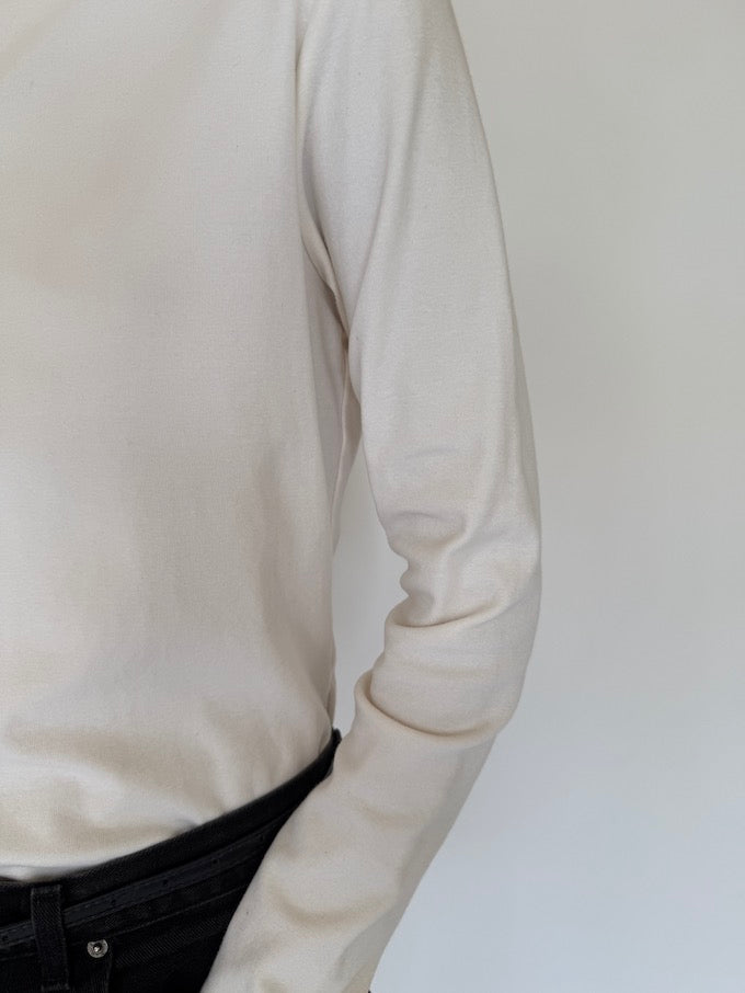 Vintage white turtleneck top 5566