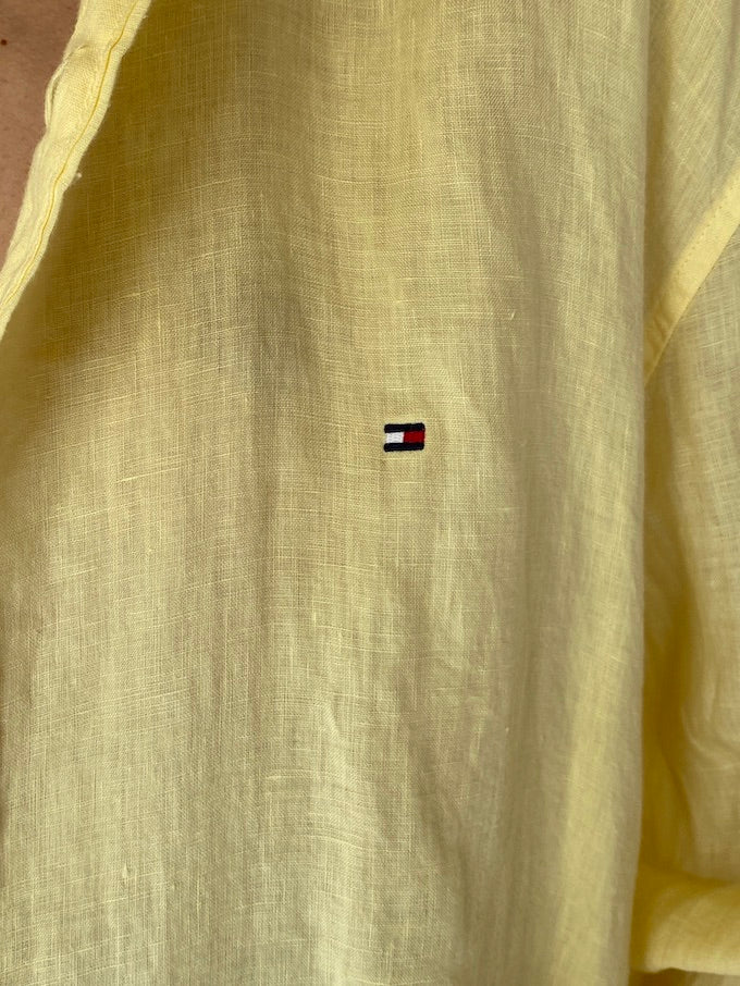 Vintage Tommy Hilfiger linen shirt 5547