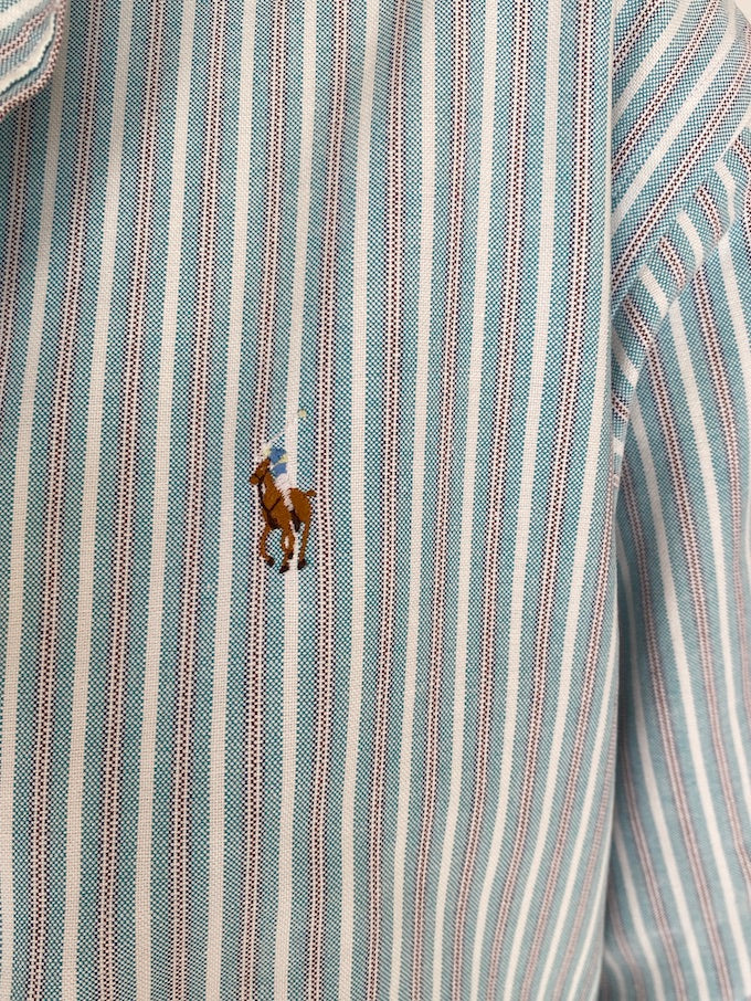 Vintage pinstriped Ralph Lauren shirt 5675