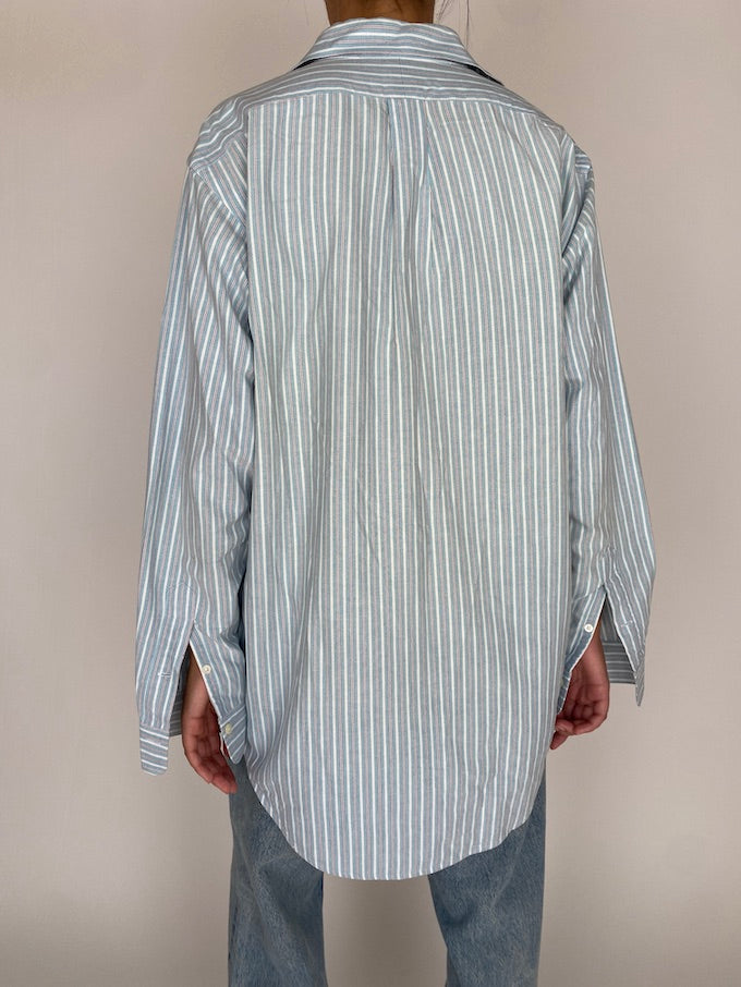 Vintage pinstriped Ralph Lauren shirt 5675