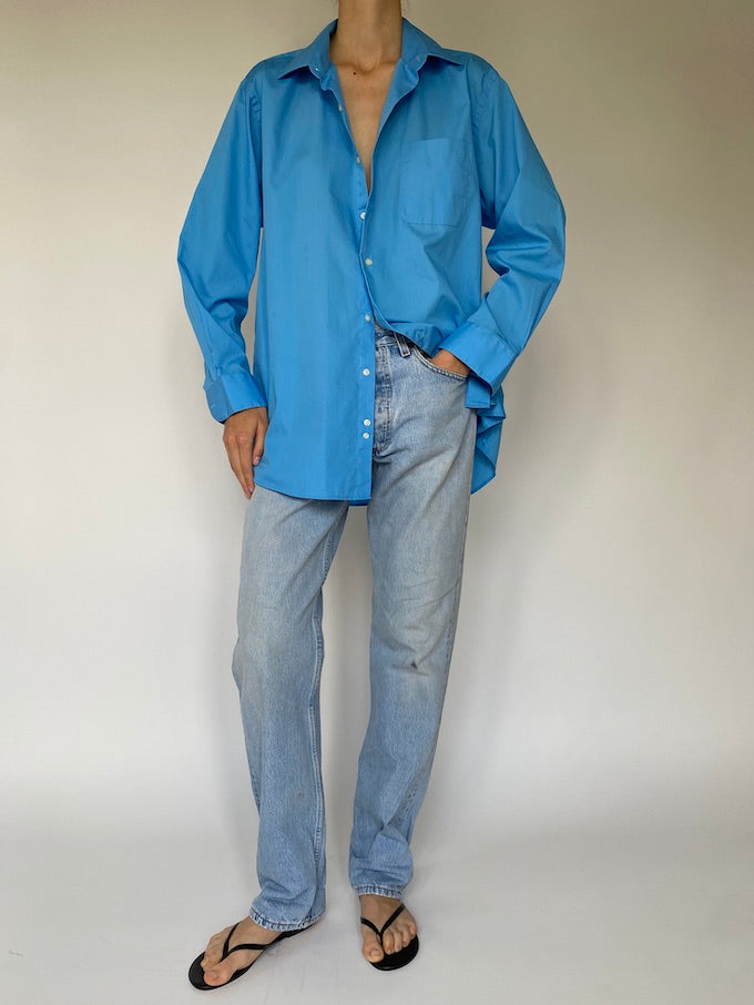 Vintage blue shirt 5251