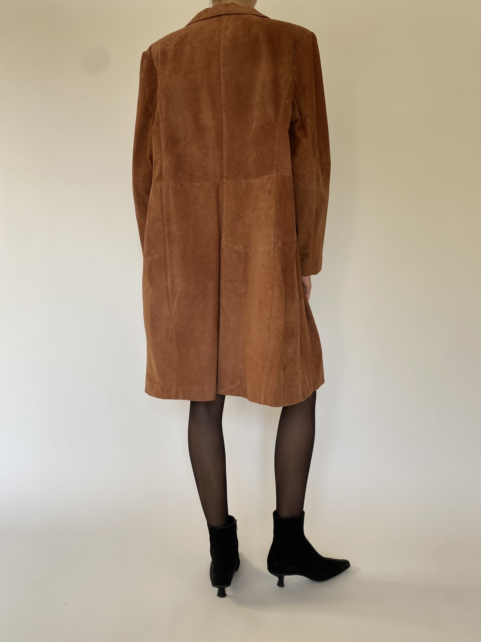Vintage suede leather jacket 5747