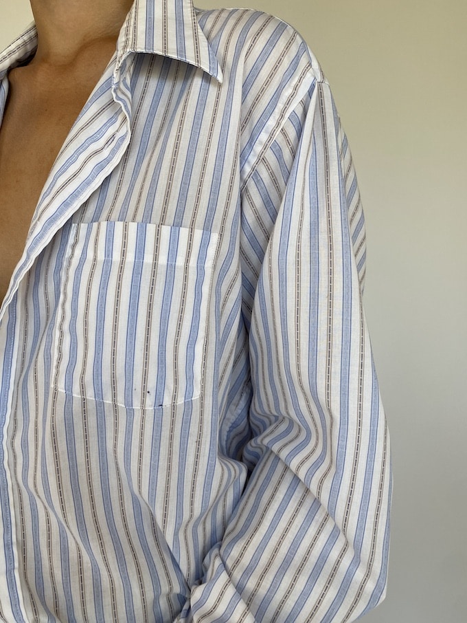 Vintage striped Christian Dior shirt 5659