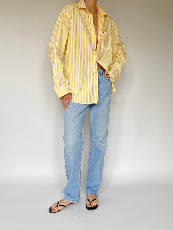 Vintage striped oversized shirt 5609