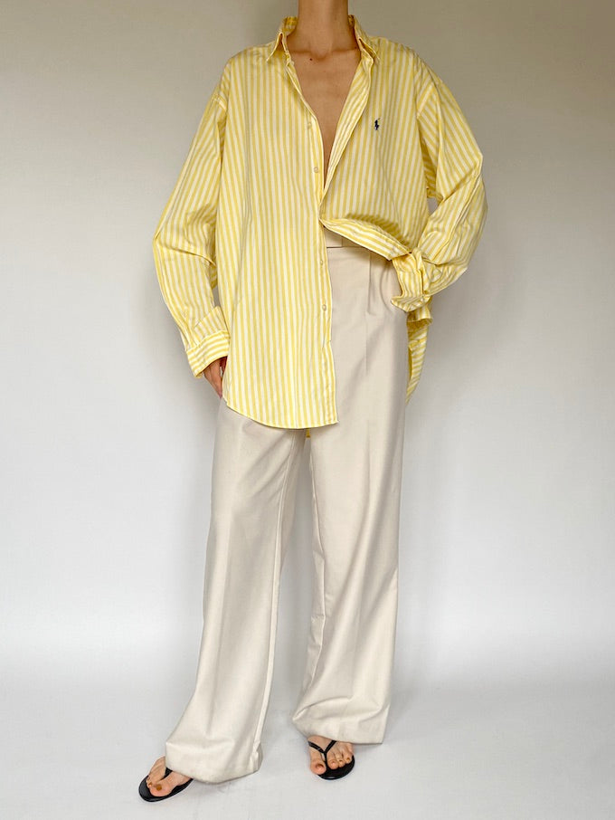 Vintage oversized striped Ralph Lauren shirt 5634
